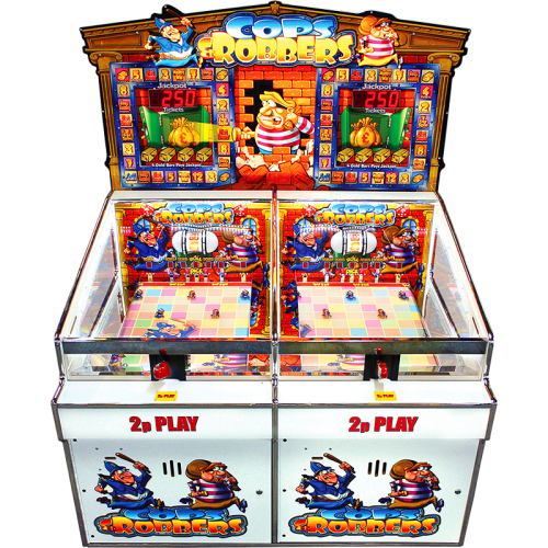 Cops And Robbers 2p Roll-Down 2 Player